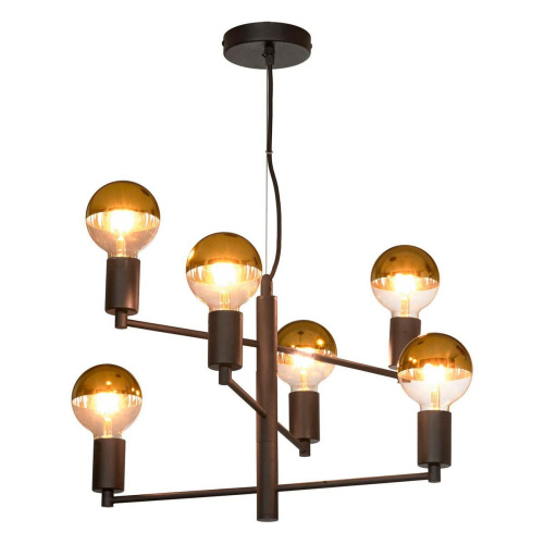 Подвесная люстра Lussole Lgo HURON LSP-8156-G Подвесная люстра Lussole Lgo HURON LSP-8156-G