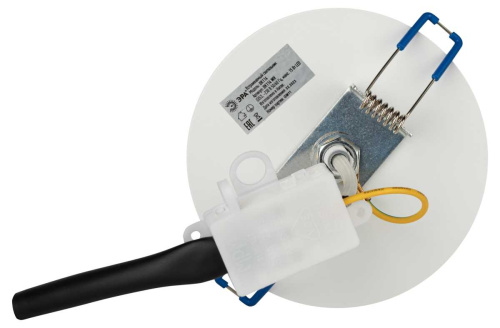 Светильник встраиваемый ЭРА DK114 WH под лампу GX53 поворотный белый Б0059789 фото 5