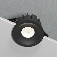 Светильник встраиваемый светодиодный Combi 15W 4000K черный 25068/LED