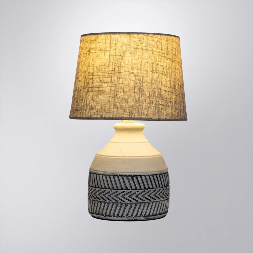 Декоративная настольная лампа Arte Lamp TIAKI A4636LT-1GY фото 2 Декоративная настольная лампа Arte Lamp TIAKI A4636LT-1GY фото 2