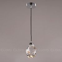Подвесной светильник Cloyd BOZON-B P1 / выс. 15 см - хром (арт.10942)
