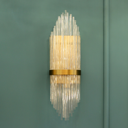 Бра Cloyd CADANCE-A W2 / выс. 60 см - латунь брашир. (арт.20155) фото 2 Бра Cloyd CADANCE-A W2 / выс. 60 см - латунь брашир. (арт.20155) фото 2