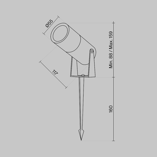 Ландшафтный светильник Outdoor O050FL-L5GF3K фото 16