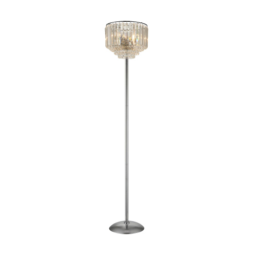 Citilux Синди CL330931 Торшер хрустальный Хром фото 2 Citilux Синди CL330931 Торшер хрустальный Хром фото 2