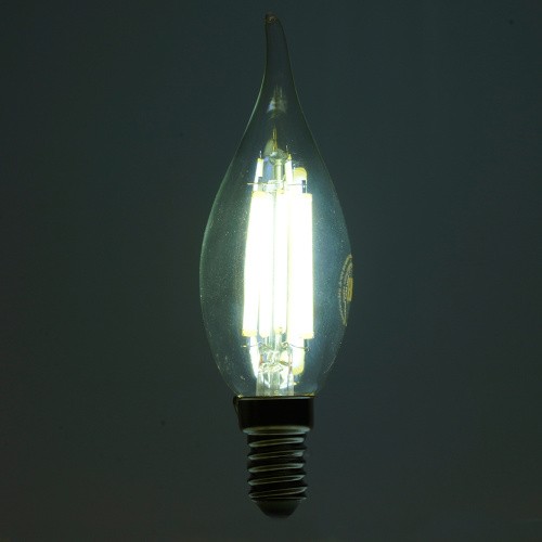 Лампа светодиодная Feron.PRO LB-1218 Свеча на ветру E14 1320LM 8W 175-265V 6400K фото 2