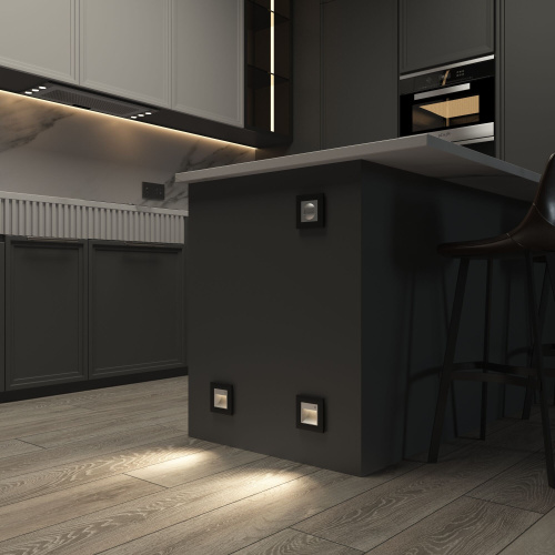 Датчик движения 500 Вт, двухпроводный (серебряный матовый) W1155105 фото 2