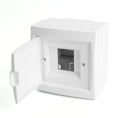 Бокс настенный STEKKER EBX50-3/04-20 4 модуля, белый, пластик, серия ArcaClass фото 2