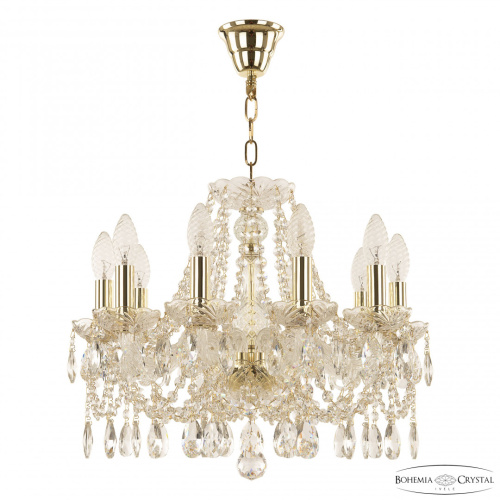 Люстра хрустальная 107/10/165 G Bohemia Ivele Crystal (Богемия Ивеле Кристалл) Люстра хрустальная 107/10/165 G Bohemia Ivele Crystal (Богемия Ивеле Кристалл)