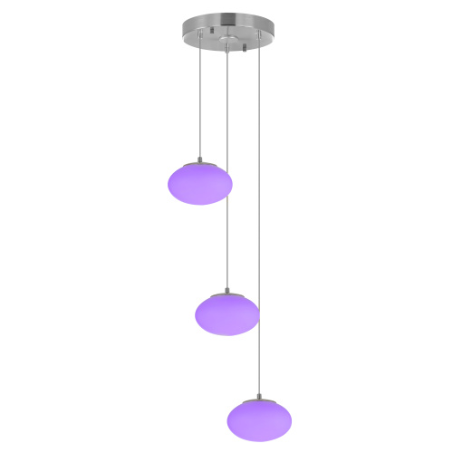 Citilux ATMAN CL226A031 LED RGB Умная каскадная люстра Матовый Хром фото 6 Citilux ATMAN CL226A031 LED RGB Умная каскадная люстра Матовый Хром фото 6