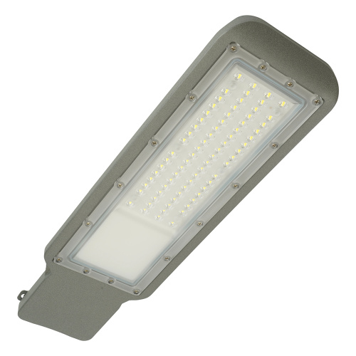 Светодиодный уличный консольный светильник Feron SP3021 50W 5000K 230V, серый фото 8