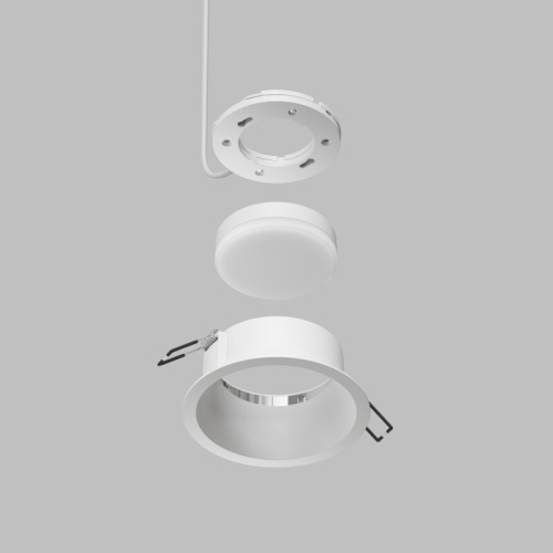 DK2155-WH Встраиваемый светильник INER, до 15 Вт LED, GX53, IP20, алюминий, белый фото 6