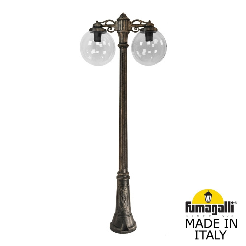 Fumagalli Садово-парковый фонарь FUMAGALLI GIG BISSO/G300 2L DN G30.156.S20.BXE27DN Fumagalli Садово-парковый фонарь FUMAGALLI GIG BISSO/G300 2L DN G30.156.S20.BXE27DN