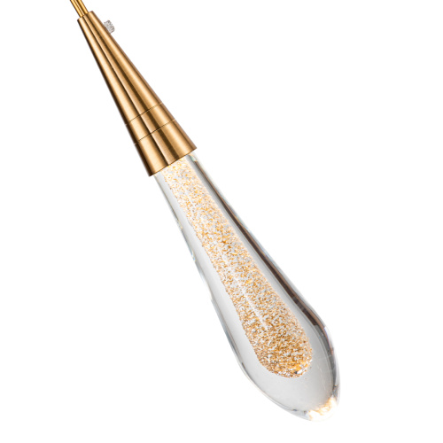 Подвесной светильник DZ1018P-1 brass фото 2