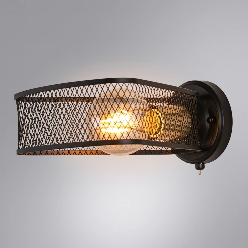 Бра Arte Lamp MAASYM A7044AP-1BK фото 2 Бра Arte Lamp MAASYM A7044AP-1BK фото 2