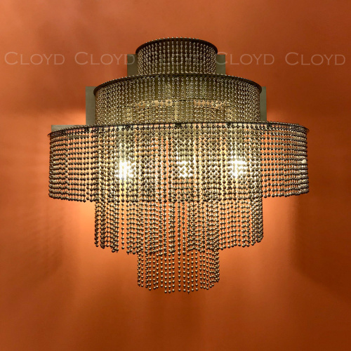 Бра Cloyd ONASSIS W3 / выс. 27 см - хром (арт.20371) фото 2