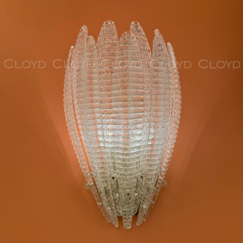 Бра Cloyd FERNAN W2 / выс. 42 см - латунь - белое стекло (арт.20475) Бра Cloyd FERNAN W2 / выс. 42 см - латунь - белое стекло (арт.20475)