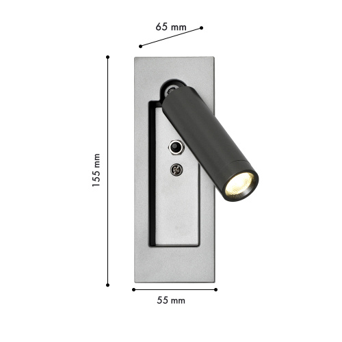 Настенный светильник techno-led Favourite 4496-1W Сайд/Bedside фото 2 Настенный светильник techno-led Favourite 4496-1W Сайд/Bedside фото 2