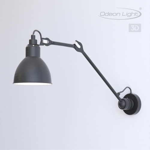 4125/1WD MODERN ODL19 461 черный Бра на кронштейне Е14 1*40W ARTA 4125/1WD MODERN ODL19 461 черный Бра на кронштейне Е14 1*40W ARTA