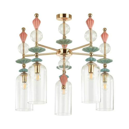 Подвесная люстра Odeon Light Classic Bizet 4855/5C Подвесная люстра Odeon Light Classic Bizet 4855/5C