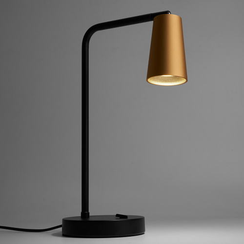 Светильник под лампу Feron DE185 BELL MR16 35W, 230V, GU10, золото и чёрный фото 9