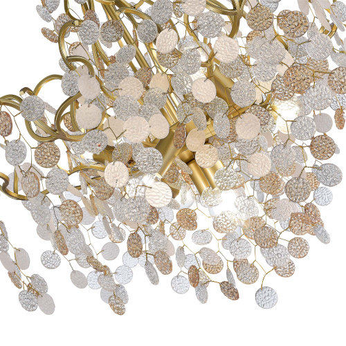 SL1650.303.08 Люстра подвесная ST-Luce Латунь/Прозрачный, Золотой E14 8*60W RAVELLO фото 3