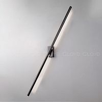 Бра Cloyd LINEAS-B W1 / выс. 100 см- 4000K - черный блестящий (арт.20456)