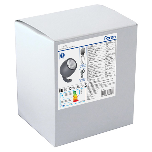 Светодиодный светильник ландшафтно-архитектурный Feron LL-601  85-265V 30W 2700K IP65 фото 15