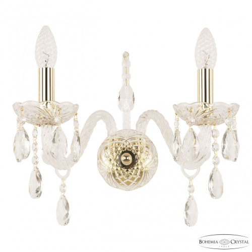 Бра хрустальные 105B/2/165 G Bohemia Ivele Crystal (Богемия Ивеле Кристалл)