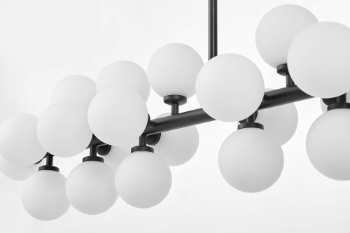 Подвесной светильник Lumina Deco Marsiada LDP 6033-24 BK фото 7