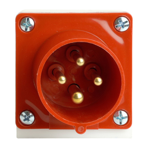 Вилка угловая ST-514 16А 380В 3P+PE IP44, PPG16-514-44, Stekker фото 3