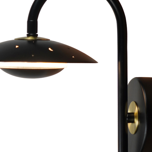 Настенный светильник Escada 625/A LED*5W Black фото 2