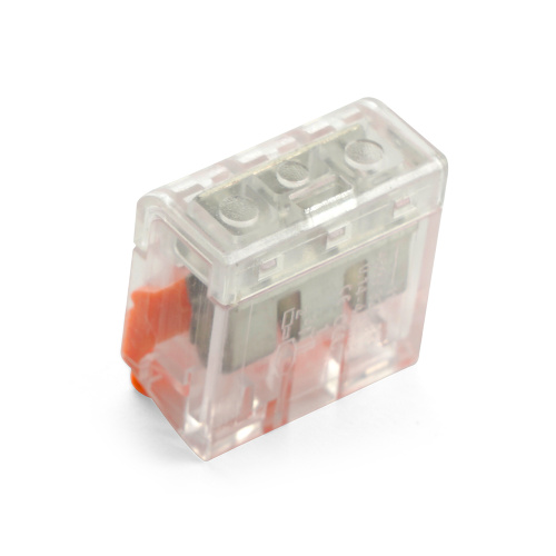 Универсальная компактная клемма 3-проводная STEKKER, LD221-413 фото 5