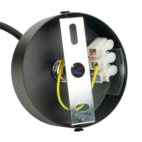Светильник потолочный Feron Barrel HL4588 ARIA  levitation 12W, 230V, GX53, серебро + черный, на подвесе 1,7 м фото 5