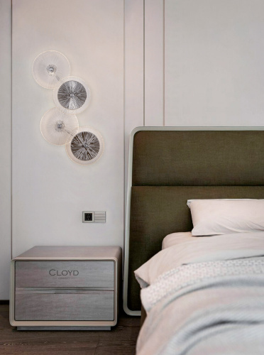 Бра Cloyd HELION W4 / выс. 62 см - хром - зеркальн.стекло (арт.20122) фото 3