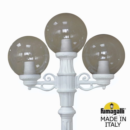 Fumagalli Садово-парковый фонарь FUMAGALLI RICU BISSO/G250 2L+1 G25.157.S21.WZE27 фото 5 Fumagalli Садово-парковый фонарь FUMAGALLI RICU BISSO/G250 2L+1 G25.157.S21.WZE27 фото 5
