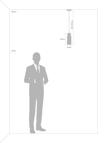 Подвесной светильник Freya FR8011PL-01GB фото 6