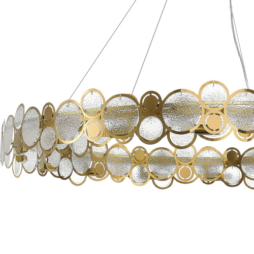 SL6133.313.16 Светильник подвесной ST-Luce Латунь/Дымчатый G9 LED 16*5W 4000K SWATCH фото 3