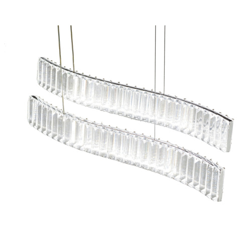 Подвесной светильник Lumina Deco LDP 6039-2-PR CHR фото 3 Подвесной светильник Lumina Deco LDP 6039-2-PR CHR фото 3