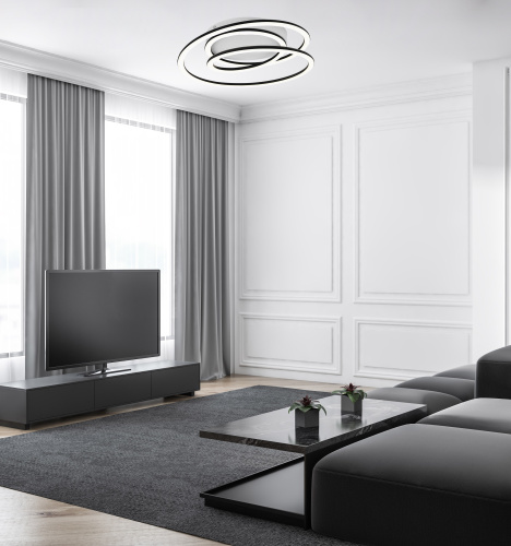 Потолочный светильник Escada 626/A LED*70W Black фото 2 Потолочный светильник Escada 626/A LED*70W Black фото 2