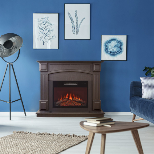 Каминокомплект CAROLINA/БОСТОН Арабика с очагом Электроочаг KENDAL/КЕНДАЛ 24 фото 3