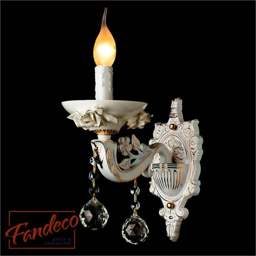 Бра Arte Lamp DULCINEA A5311AP-1WH фото 2 Бра Arte Lamp DULCINEA A5311AP-1WH фото 2
