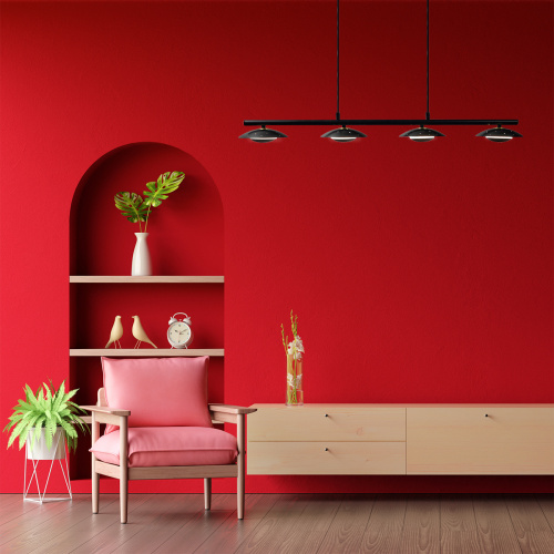 Подвесной светильник Escada 10290/4 LED*20W Black фото 2