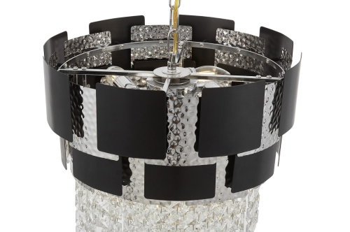 Подвесной светильник Lumina Deco Kruvia LDP 7045-400 BK+CHR фото 2 Подвесной светильник Lumina Deco Kruvia LDP 7045-400 BK+CHR фото 2