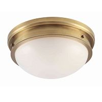 Потолочный светильник Cloyd PLAINY FM3 / Ø41 см - латунь (арт.10229)