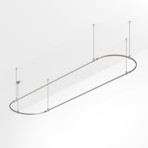 Основание ART-APRIORI-OVAL-ROD-800-4000x1000 (TN) Arlight 054532 Основание ART-APRIORI-OVAL-ROD-800-4000x1000 (TN) Arlight 054532
