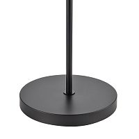 8043/1F MODERNI LN26 338 черный/серый/бежевый, металл/текстиль/ротанг Торшер Е27 1*60W 220V LAUNA