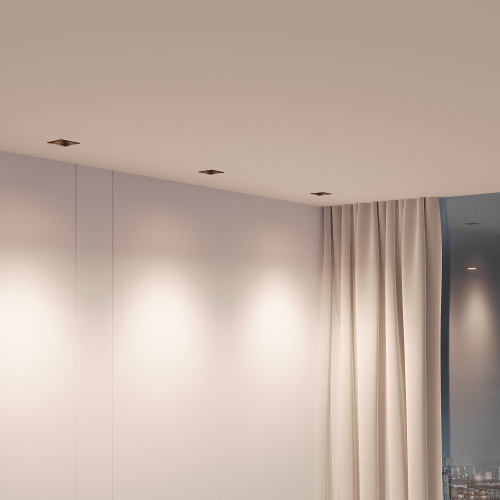 Светильник встраиваемый Renzo черный 25019/01 фото 2 Светильник встраиваемый Renzo черный 25019/01 фото 2