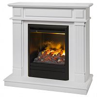 Электрокамин RealFlame Rodos WTM белый матовый с очагом Olympic 3D