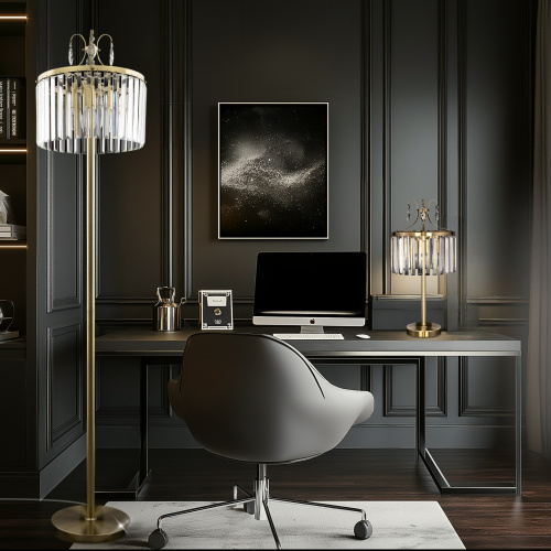 Citilux Инга CL335943 Торшер хрустальный Бронза фото 16 Citilux Инга CL335943 Торшер хрустальный Бронза фото 16