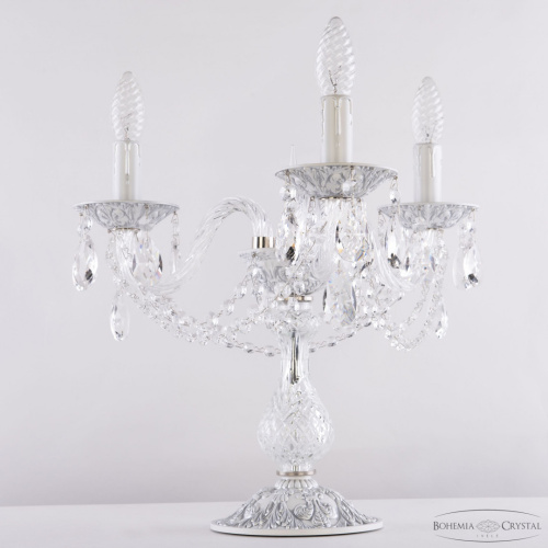 Настольная лампа с хрустальными подвесками AL16302L8/3/141-37 WMN Bohemia Ivele Crystal (Богемия Ивеле Кристалл) фото 2 Настольная лампа с хрустальными подвесками AL16302L8/3/141-37 WMN Bohemia Ivele Crystal (Богемия Ивеле Кристалл) фото 2